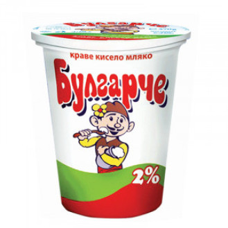 Кисело мляко Булгарче 2% 500 гр. Bulgarischer Joghurt, Kuh