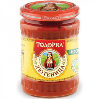 Лютеница фино смляна Тодорка 310 гр. Lutenitsa Лютеница фино смляна Тодорка 310 гр. Lutenitsa